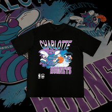 Load image into Gallery viewer, CHARLOTTE HORNETS VINTAGE HEAVY WEIGHT TEE
