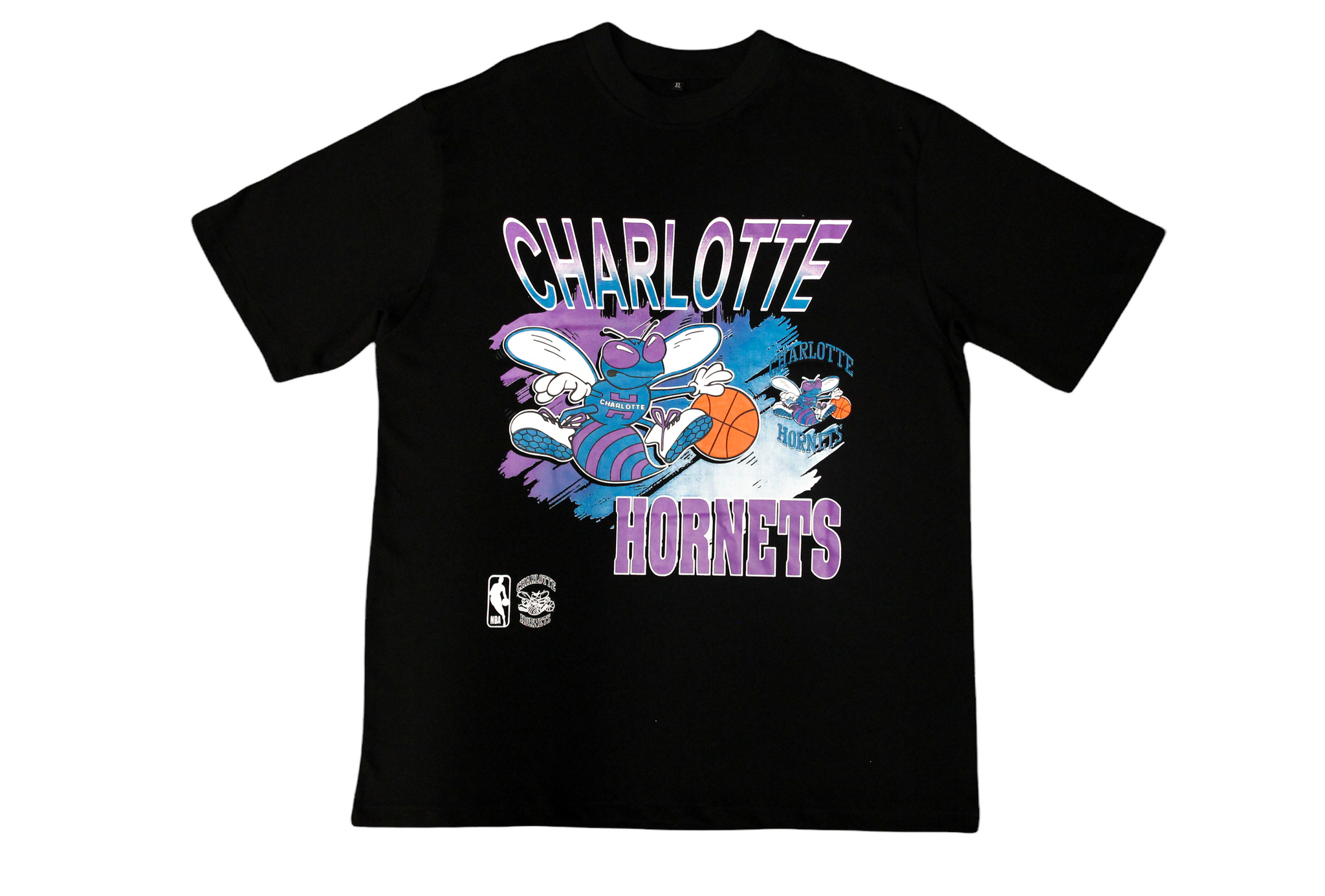 CHARLOTTE HORNETS VINTAGE HEAVY WEIGHT TEE – rippd off vintage